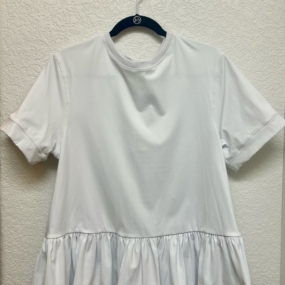 Addison Bay White Short Sleeve Top